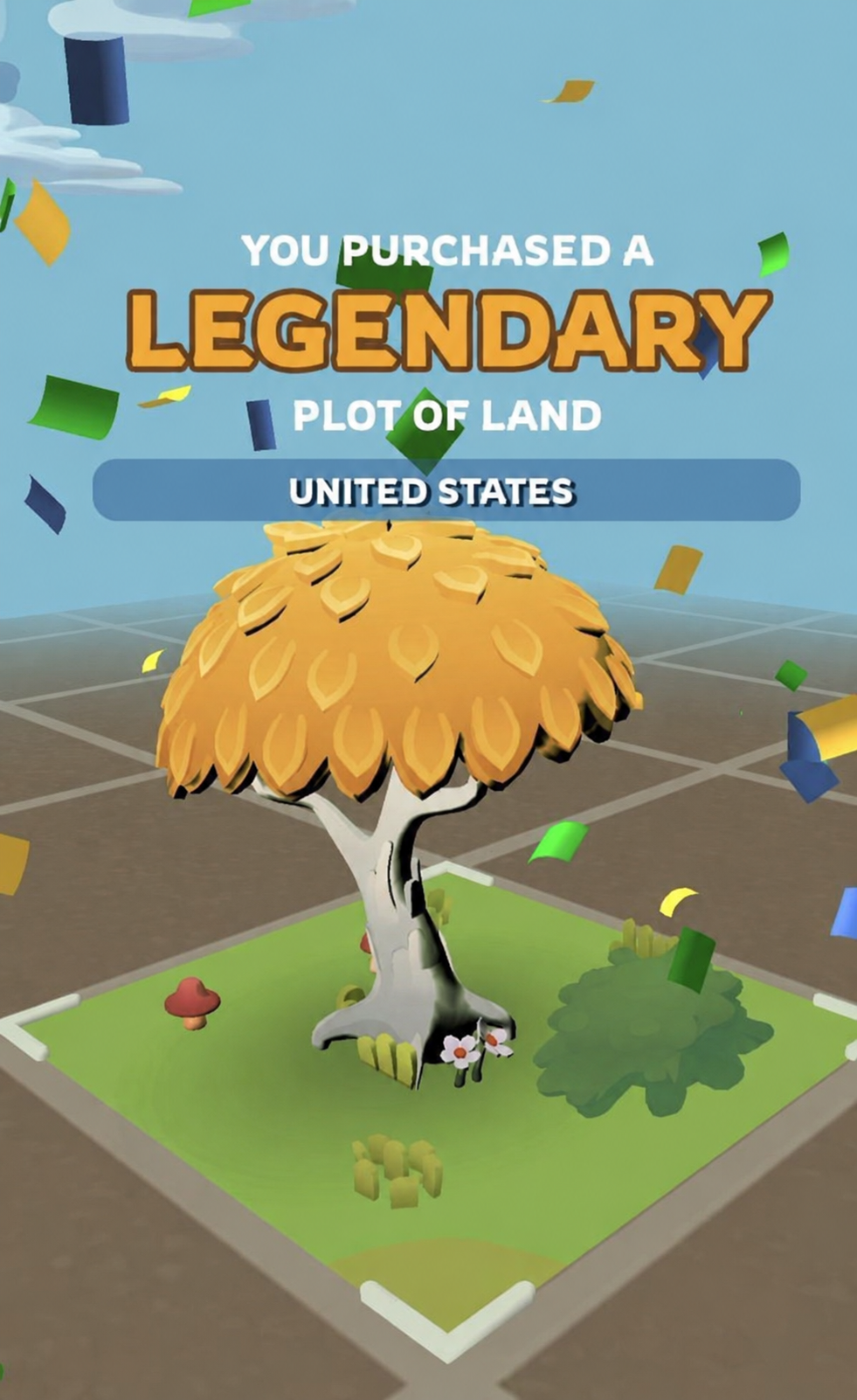 Legendary Atlas Earth parcel
